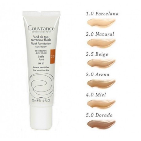 AVENE MAQUILLAJE FLUIDO NATURAL CORRECTOR