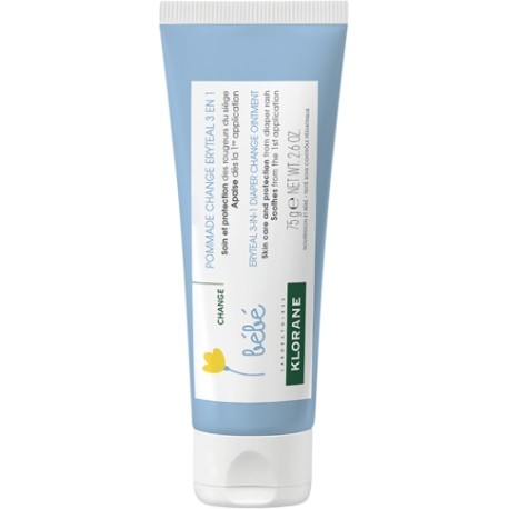 ERYTEAL BEBE KLORANE POMADA 75 ML