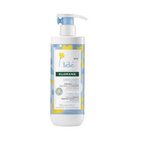 KLORANE BEBE CREMA LAVANTE AL COLD CREAM 500 ML