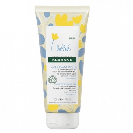 GEL CUERPO Y CABELLO BEBE 200 ML KLORANE