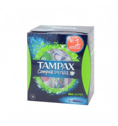 TAMPAX COMPAK PEARL SUPER 18 U