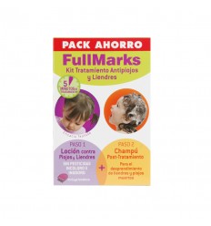 FULLMARKS ANTIPIOJOS Y LIENDRES CHAMPU LOCION KIT 100150 ML