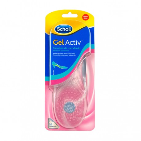 PLANTILLAS SCHOLL GEL ACTIV TACON DIARIO