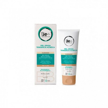 BE BB CREAM REGULADORA MATI SPF20 PIEL CLARA 40 ML