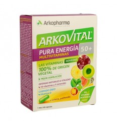 ARKOVITAL PURA ENERGIA 50 60 CAPSULAS