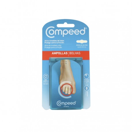 COMPEED AMPOLLAS DEDOS PIES 8 UDS