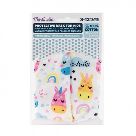 MASCARILLA INFANTIL UNICORNIO