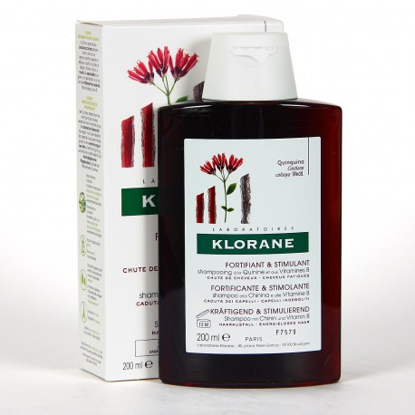 CHAMPU KLORANE QUININA 400 ML COMPLEJO B