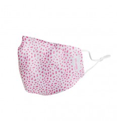 MASCARILLA HIGIEN BLANCO/ROSA ADULTO