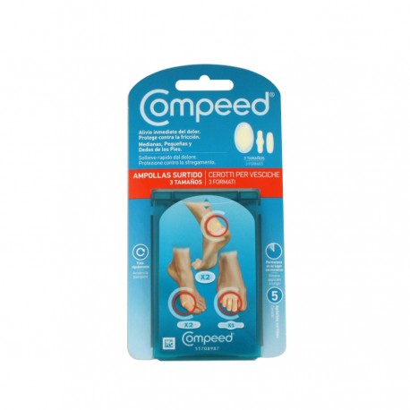 COMPEED PACK MIXTO AMPOLLAS SURTIDO 3TÑO