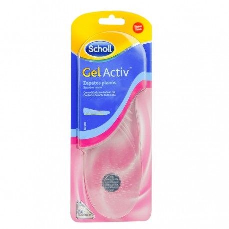 PLANTILLAS SCHOLL GEL ACTIV ZAPATO PLANO