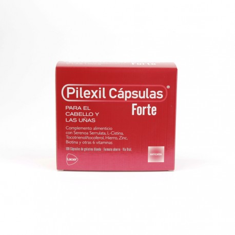 PILEXIL CAPSULAS FORTE CABELLO Y UÑAS 100 CAPS