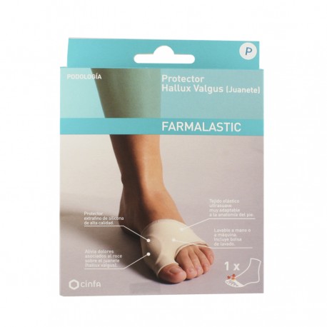 PROTECTOR JUANETES HALLUX VALGUS FARMALASTIC GEL