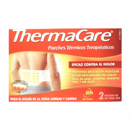 THERMACARE ZONA LUMBAR Y CADERA PARCHES TERMICOS