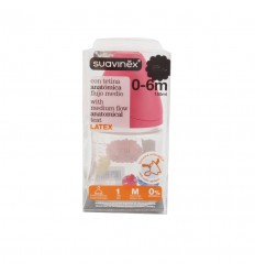 BIBERON SUAVINEX BOCA ANCHA ANAT T1 M 150ML