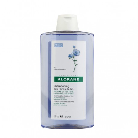 KLORANE CHAMPU A LAS FIBRAS DE LINO 400 ML