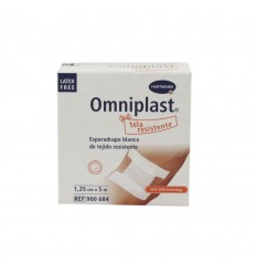 ESPARADRAPO HIPOALERGICO OMNIPLAST TEJIDO RESISTENTE BLANCO 5 M X 1,25 CM