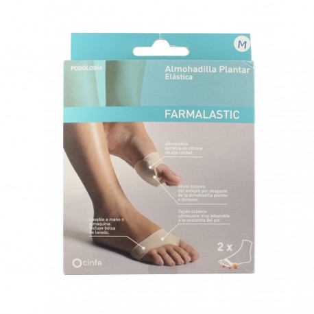 ALMOHADILLA PLANTAR FARMALASTIC GEL DE SILICONA