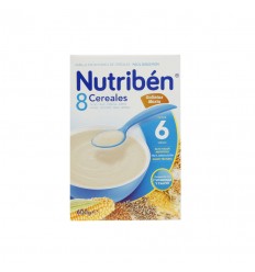 NUTRIBEN PAPILLA 8 CEREALES GALLETAS MARIA 600 G