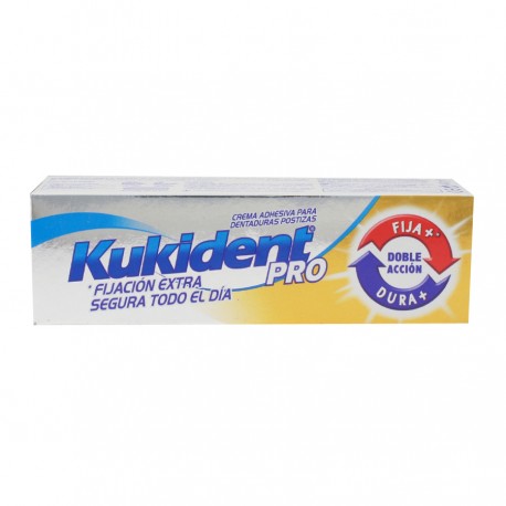 KUKIDENT PRO DOBLE ACCION CREMA ADHESIVA PARA DE