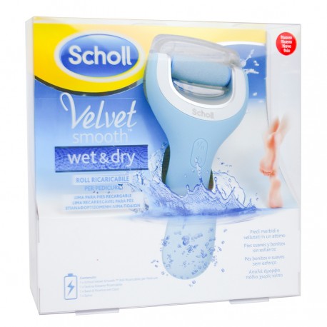 DR SCHOLL VELVET SMOOTH LIMA PIES WET &DRY RECARGABLE