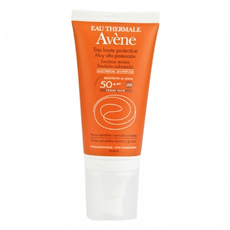 AVENE EMULSION COLOREADA SPF-50 MUY ALTA PROTEC 50 ML