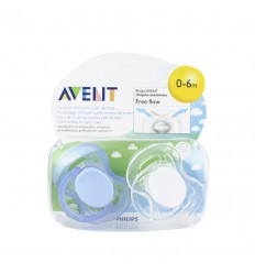 AVENT 2 CHUPETES VENTILA-SILICO 0-6