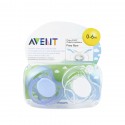 AVENT 2 CHUPETES VENTILA-SILICO 0-6