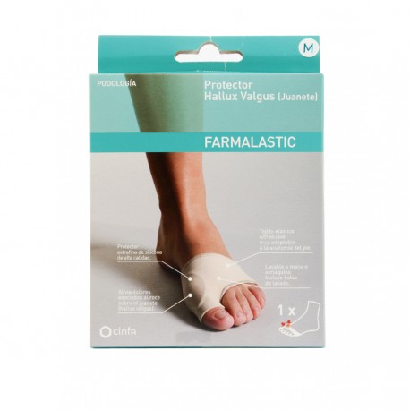 PROTECTOR JUANETES HALLUX VALGUS FARMALASTIC GEL