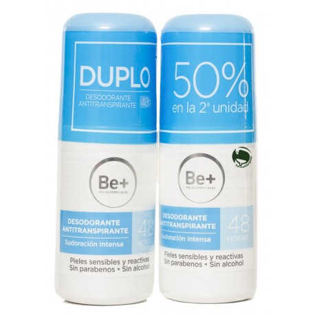 BE DESODORANTE 48 H DUPLO