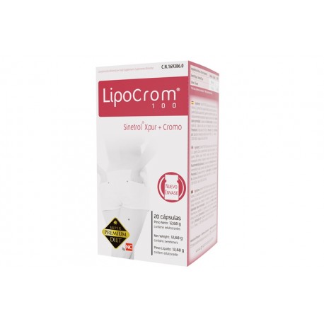 LIPOCROM 100 20 CAPS