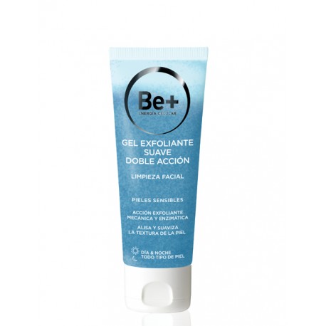 BE GEL EXFOLIANTE SUAVE DOBLE ACCION 75 ML
