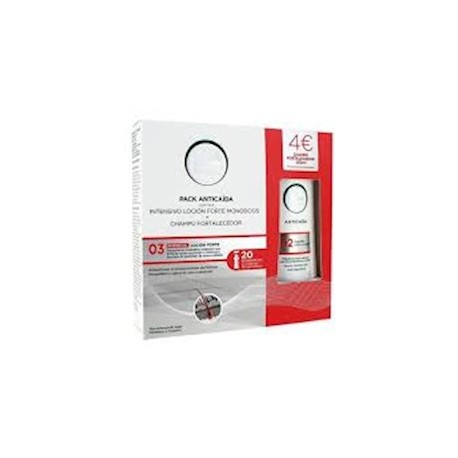 BE PACK ANTICAIDA CHAMPU FORTALECEDOR LOCION 250 ML 20 X 5 ML