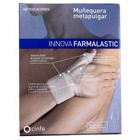 MUÑEQUERA METAPULGAR INNOVA FARMALASTIC T- 2