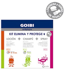 GOIBI ANTIPIOJOS ELIMINA CHAMPU LOCION SPRAY KIT