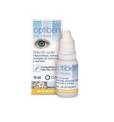 OPTIBEN OJOS IRRITADOS ESTERIL SEQUEDAD OCULAR FRASCO 15 ML