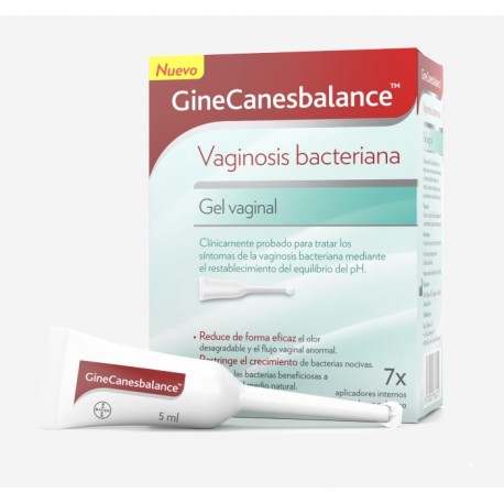 GINECANESBALANCE GEL VAGINAL 7 TUBOS 5 ML