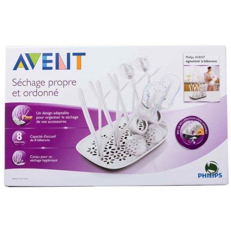 ESCURRIDOR CHUPETE BIBERON TETINAS PHILIPS AVENT