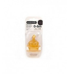 SUAVINEX TETINA ANATOMICA BOCA ANCHA T.2 L