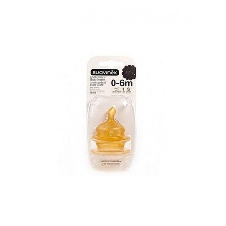 SUAVINEX TETINA ANATOMICA BOCA ANCHA T.2 L