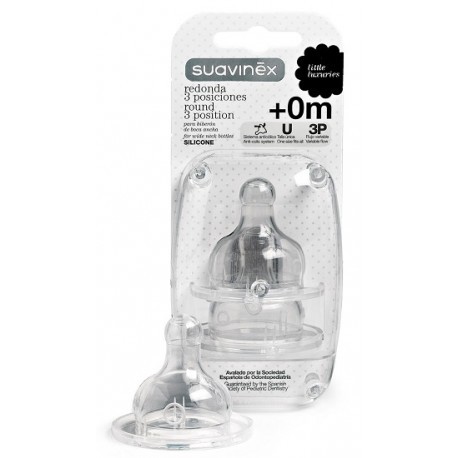 CHUPETE TETINA SILICONA SUAVINEX PREMIUM FISIOLO