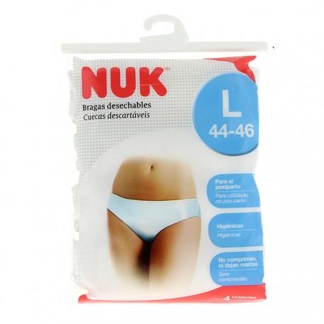 BRAGAS DESHECHABLES NUK TALLA L