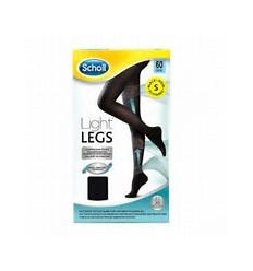 MEDIAS LIGERA 60 SCHOLL NEGRO T - S